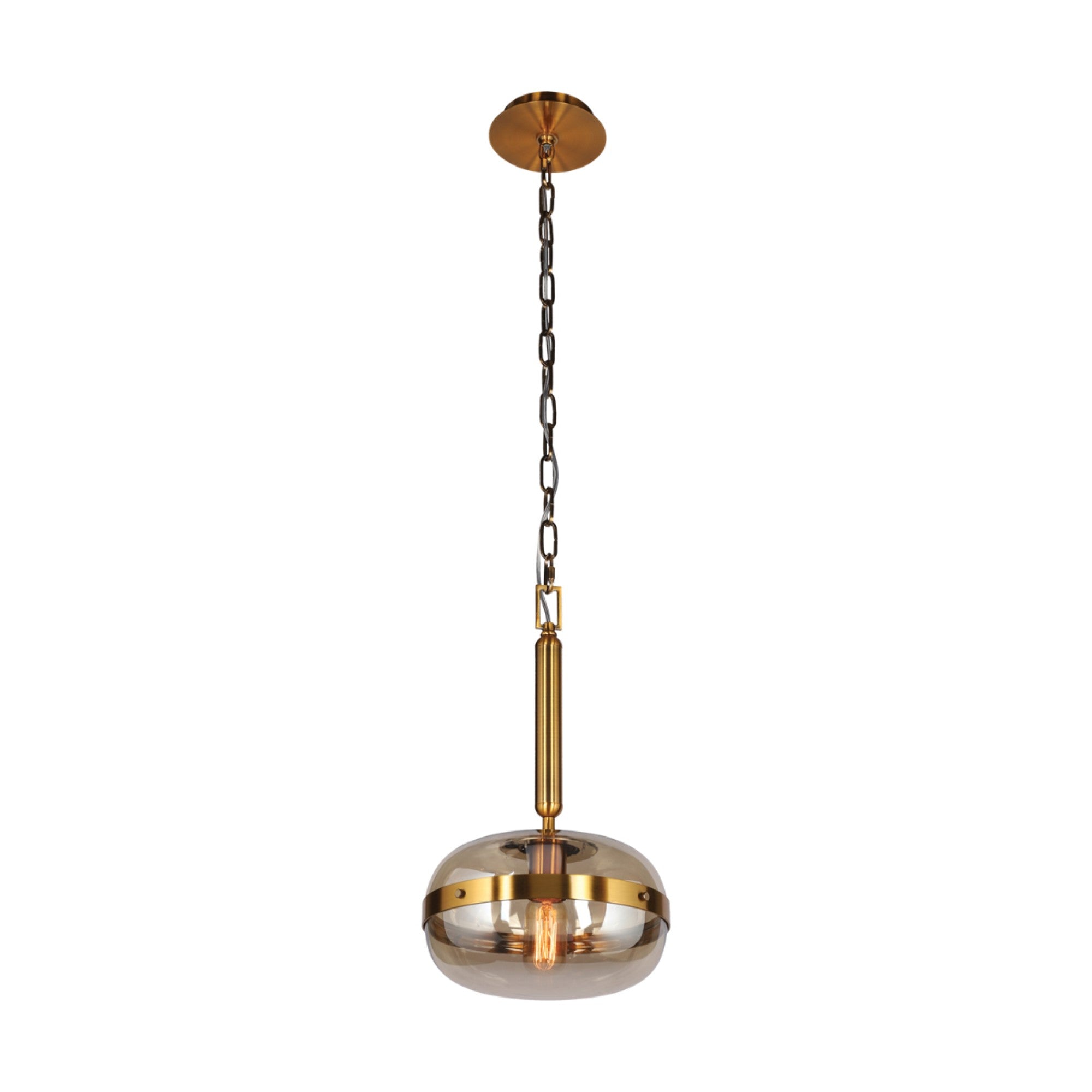 Nottingham Pendant Light Brass Finish - Bees Lighting