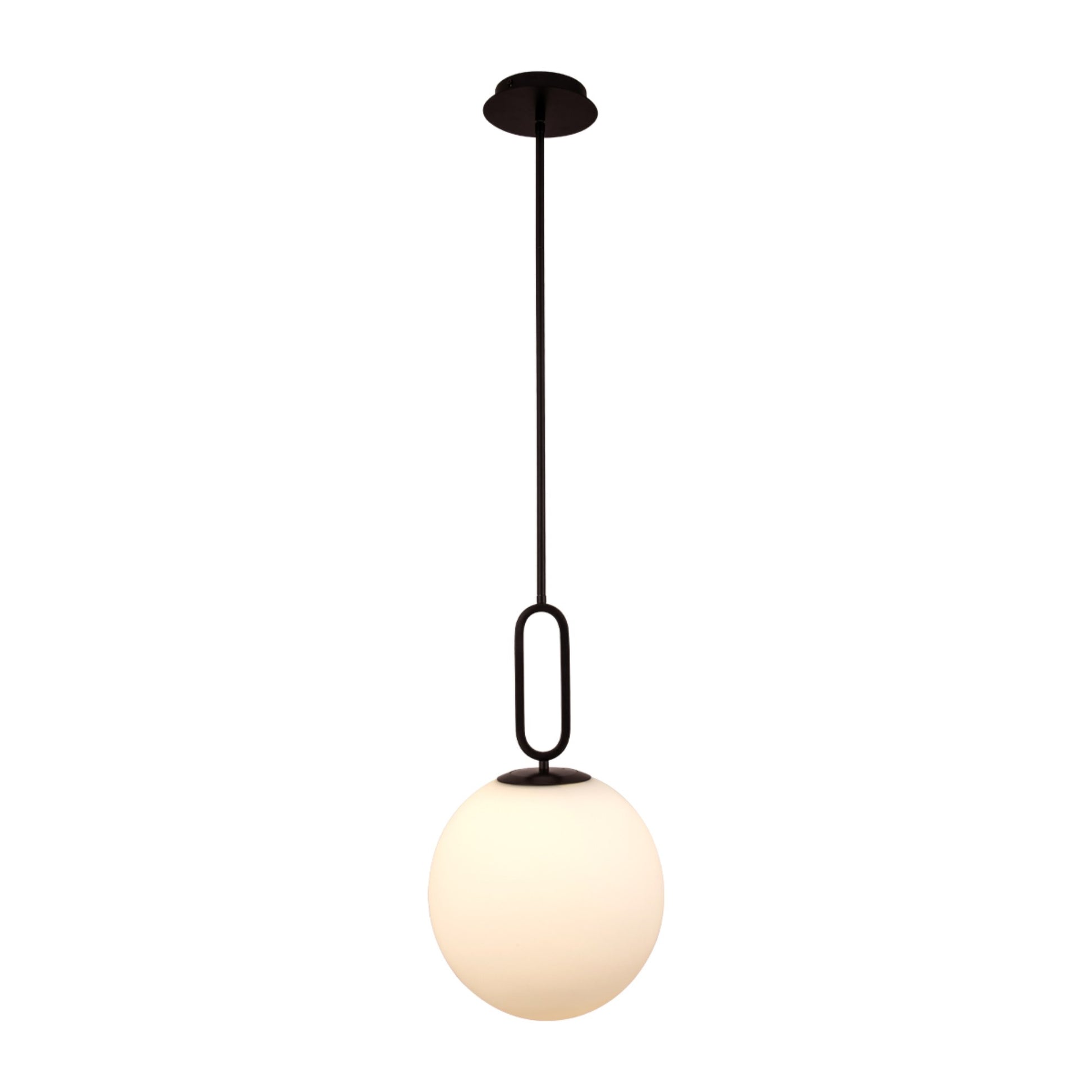 Prospect 12" Pendant, Black Finish - Bees Lighting