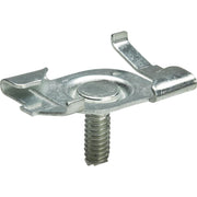 Drop Ceiling T-Bar Track Clips 4 Pack Silver Finish - Bees Lighting