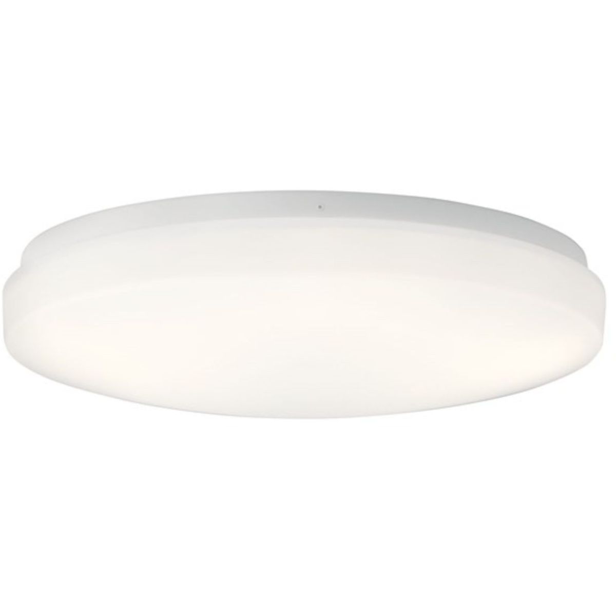 Ceiling Space 16 in. LED Puff Light 1850 Lumens 3000K White finish