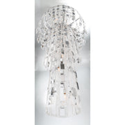 Viviana 6-Tiers 26-Light 97" Grand Chandelier, Chrome Finish - Bees Lighting