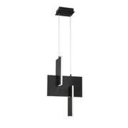 Coburg 23" LED Pendant, Black Finish - Bees Lighting