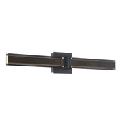 Admiral 28" LED Wall Sconce, Gold & Black Finish - Bees Lighting