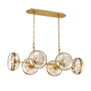 Nottingham Chandelier Brass Finish - Bees Lighting