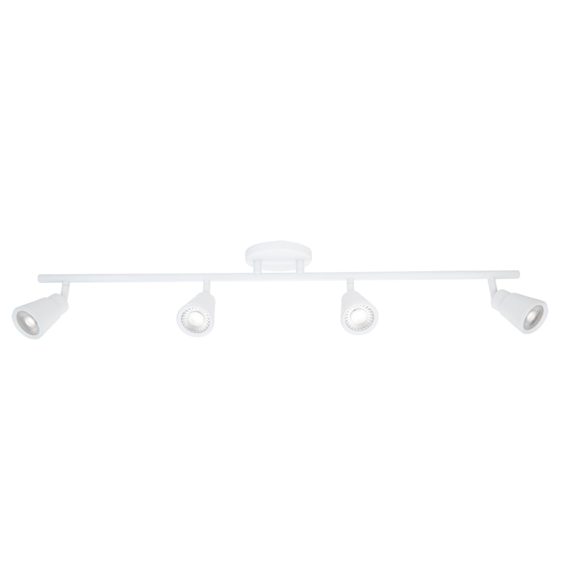 Solo 36" LED Fixed Rail, Ceiling and Wall Mount, White Finish - Bees Lighting