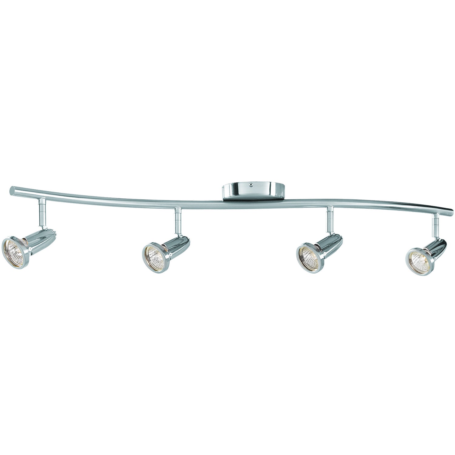 Cobra 34" 4-Light Wall / Ceiling Spotlight Bar, Brushed Steel Finish - Bees Lighting