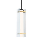 Midnight Gold 6" LED Pendant, Sand Coal & Honey Gold Finish - Bees Lighting