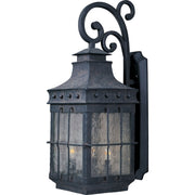 Nantucket 32" 4-Light Outdoor Wall Lantern, Country Forge Finish - Bees Lighting