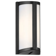 Margate 10" LED Outdoor Wall Sconce, Black Finish - Bees Lighting