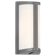 Margate 10" LED Outdoor Wall Sconce, Satin Finish - Bees Lighting