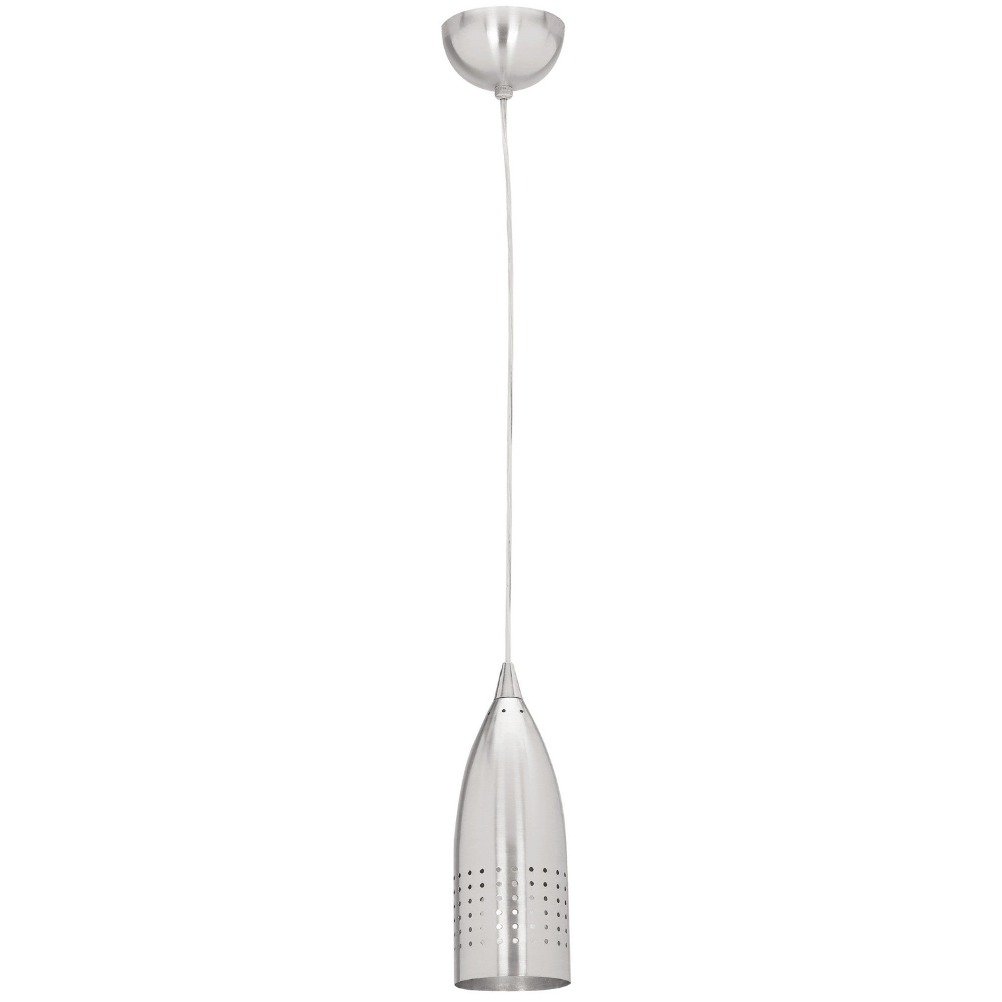Tomahawk 11" LED Pendant, Brushed Steel Finish