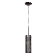 Multis 12" LED Pendant, Black Chrome Finish - Bees Lighting