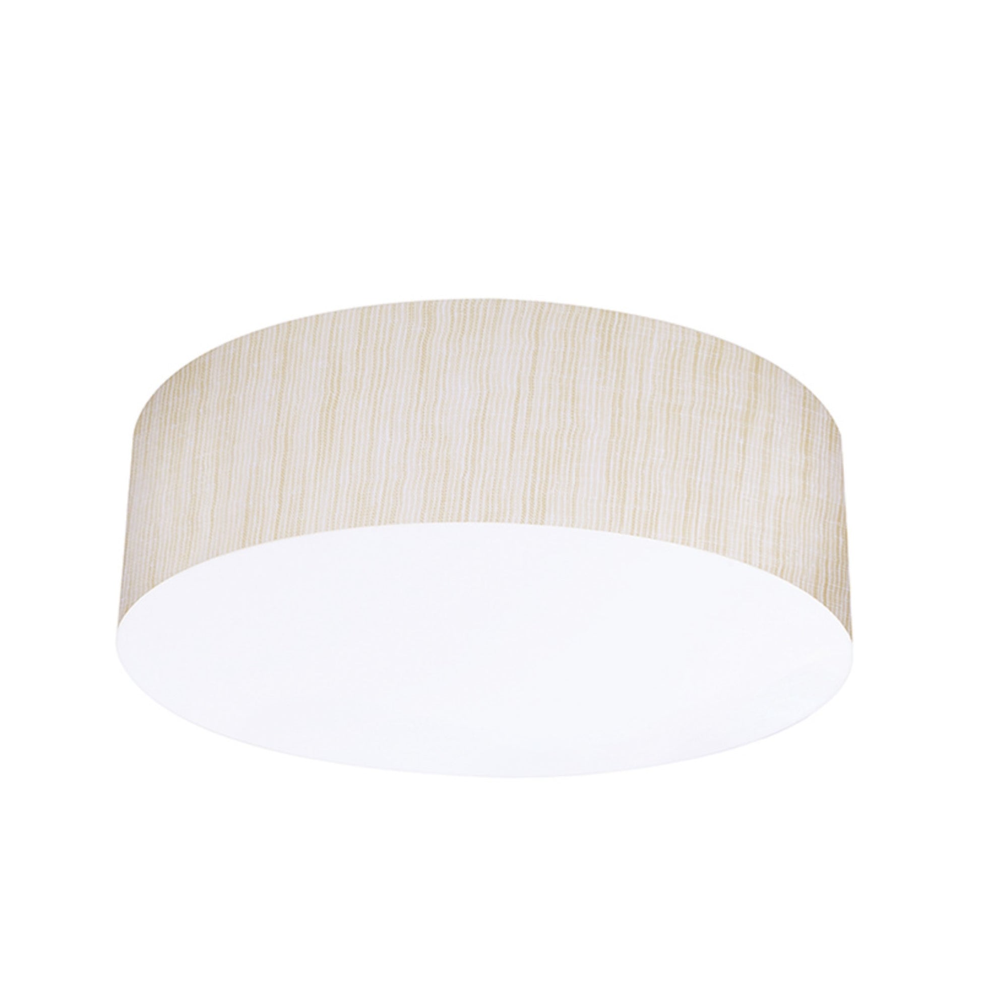 Anton 15" LED Flush Mount, Jute Finish - Bees Lighting
