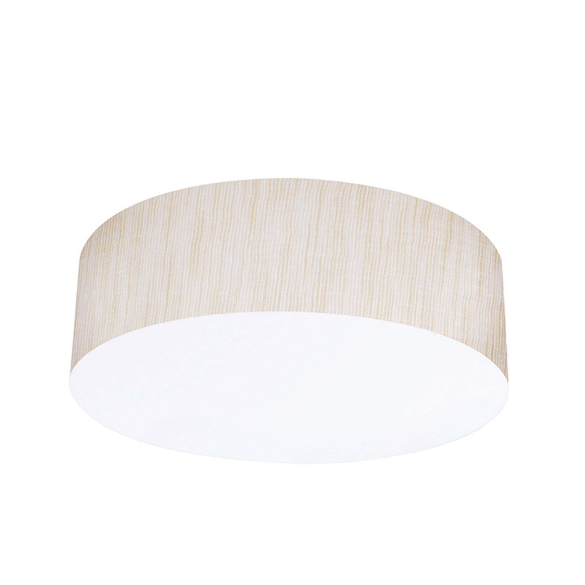 Anton 15" LED Flush Mount, Jute Finish - Bees Lighting