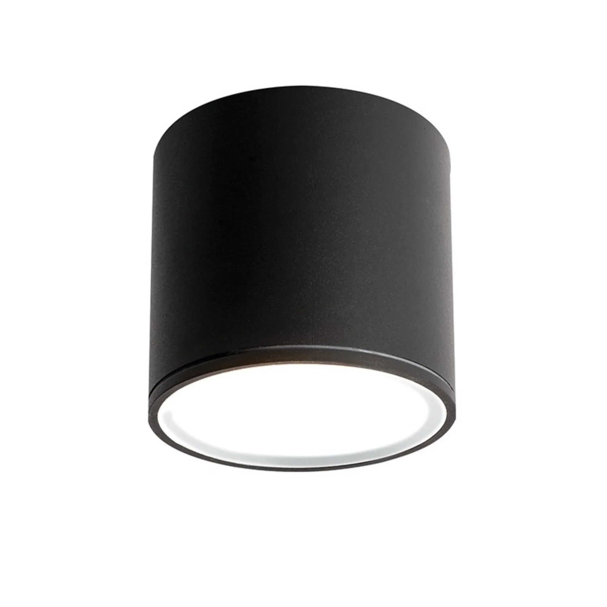 Everly 5" LED Outdoor Flush Mount, 3000K, Black Finish - Bees Lighting