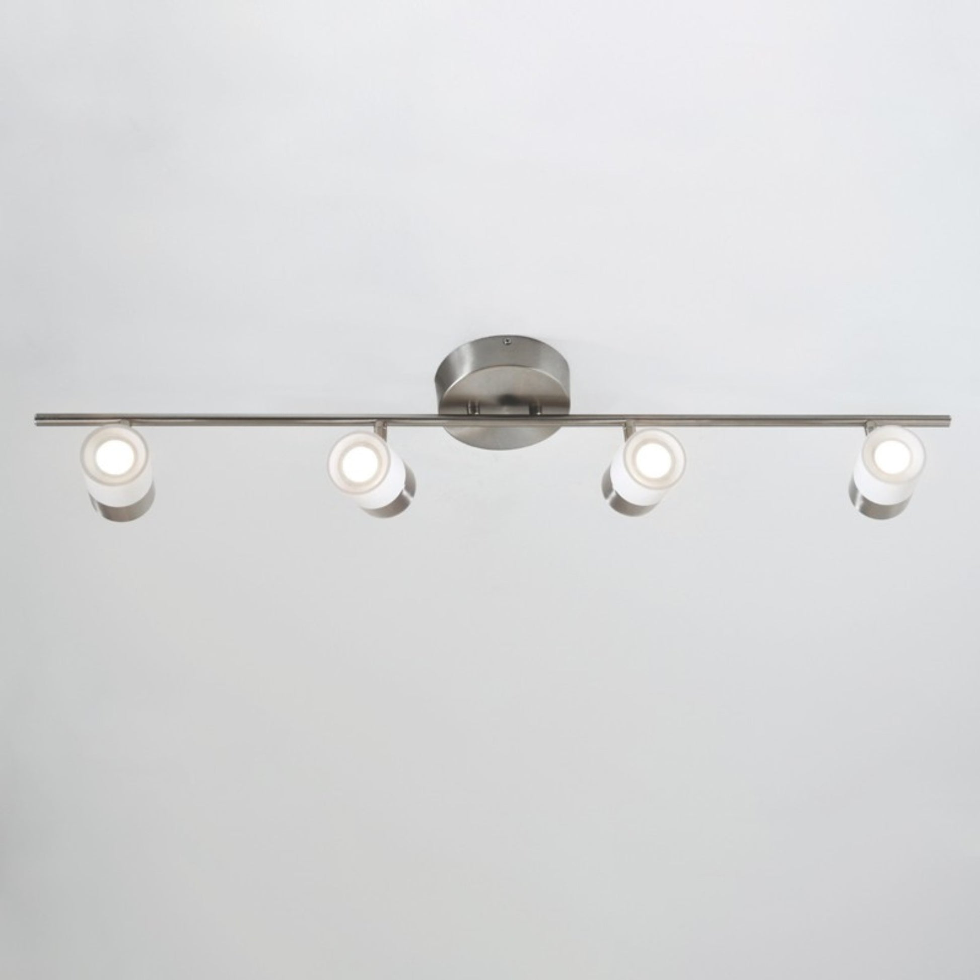 Gramercy 37" LED Fixed Rail, Satin Nickel Finish - Bees Lighting