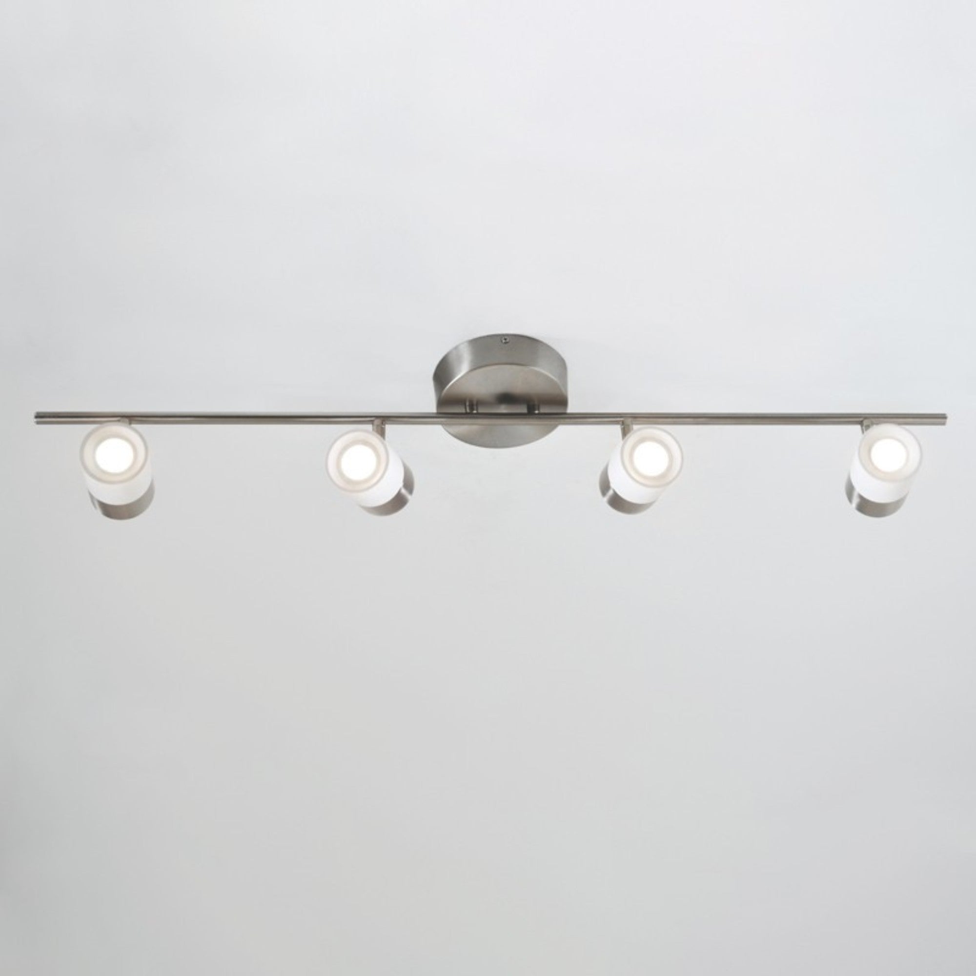 Gramercy 37" LED Fixed Rail, Satin Nickel Finish - Bees Lighting