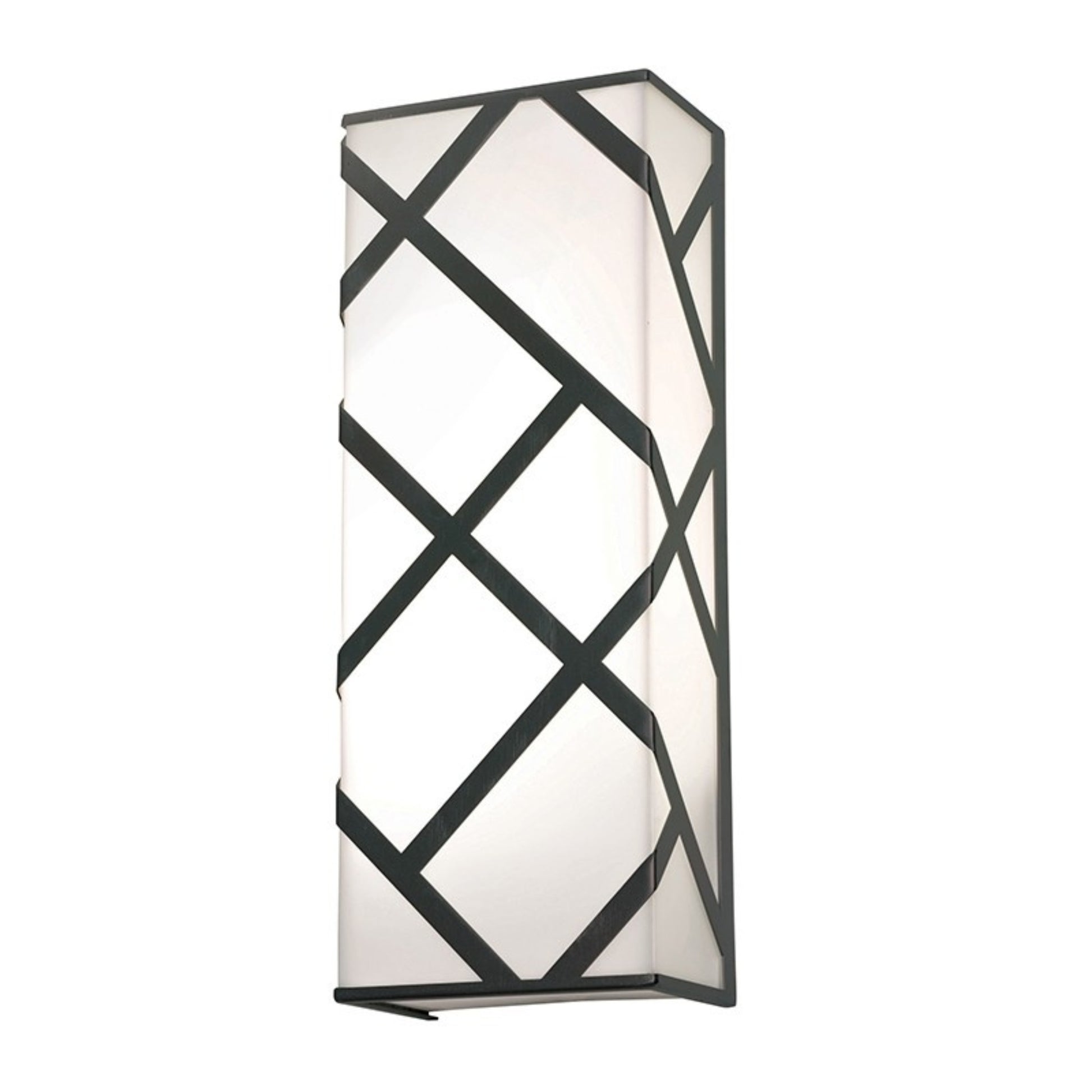 Haven 13" LED Wall Sconce, Black Finish - Bees Lighting
