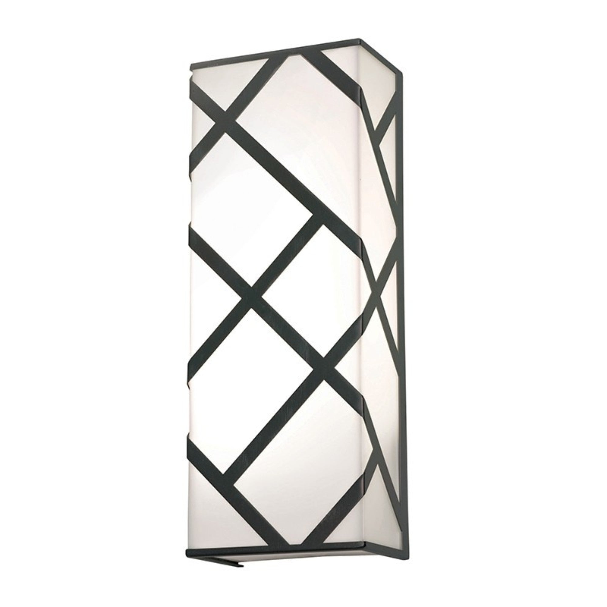 Haven 13" LED Wall Sconce, Black Finish - Bees Lighting
