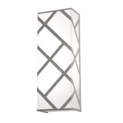 Haven 13" LED Wall Sconce, Satin Nickel Finish - Bees Lighting