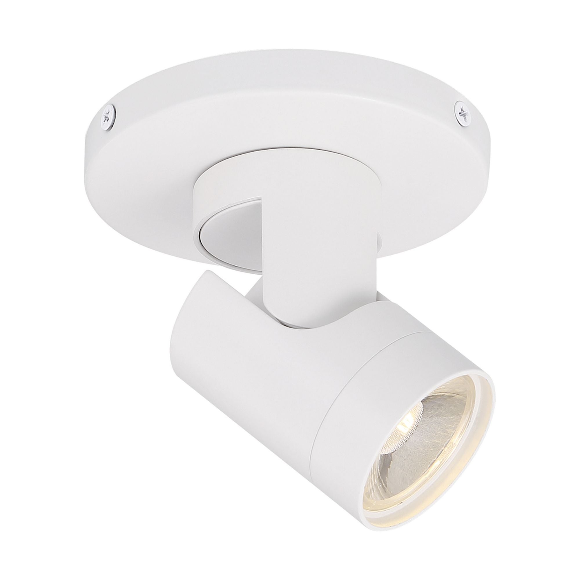 LED Barrel Monopoint Head 12W 1000 Lumens 3000K, 36°, White - Bees Lighting