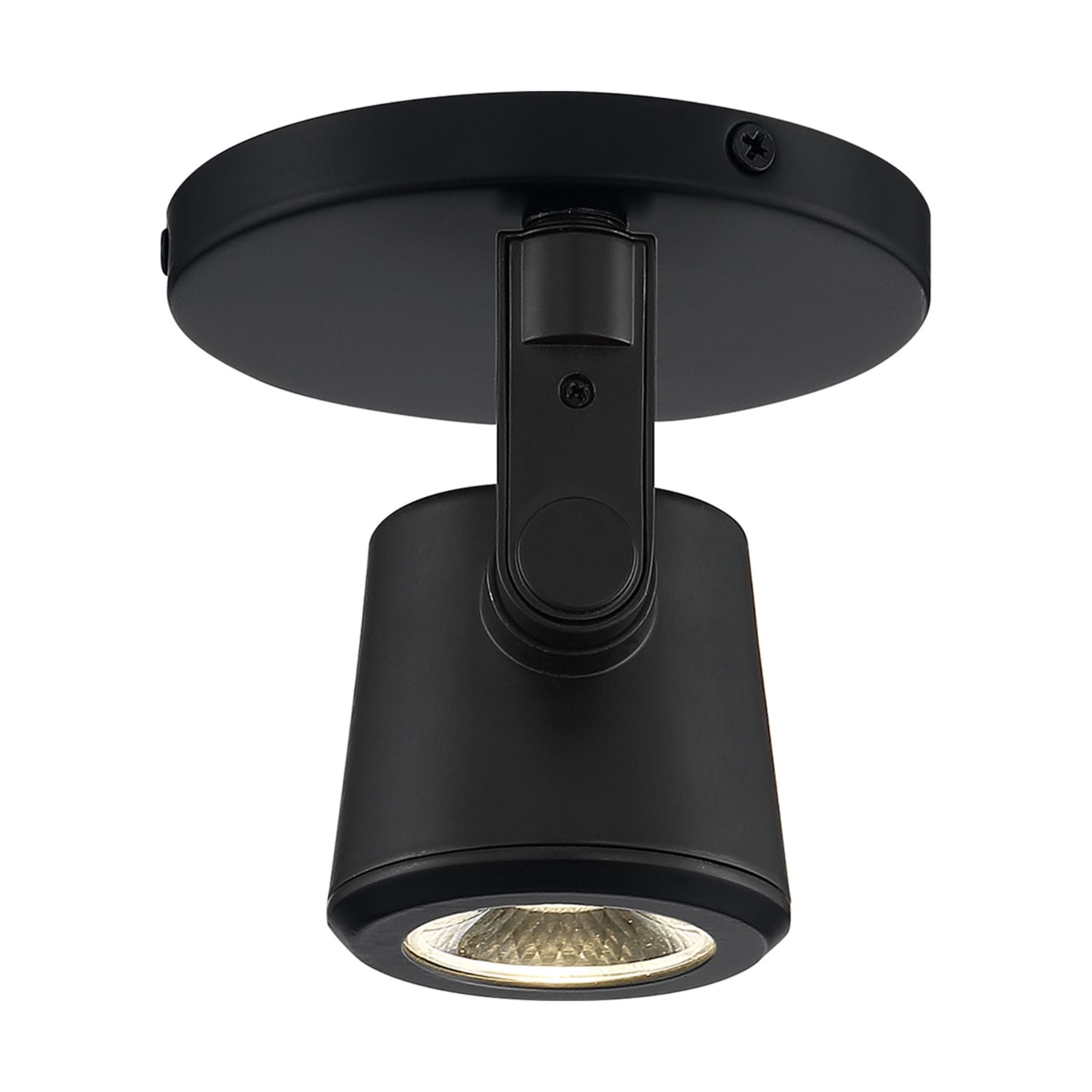 LED Tape Back Monopoint Head 12W 1000 Lumens 3000K, 36°, Black - Bees Lighting