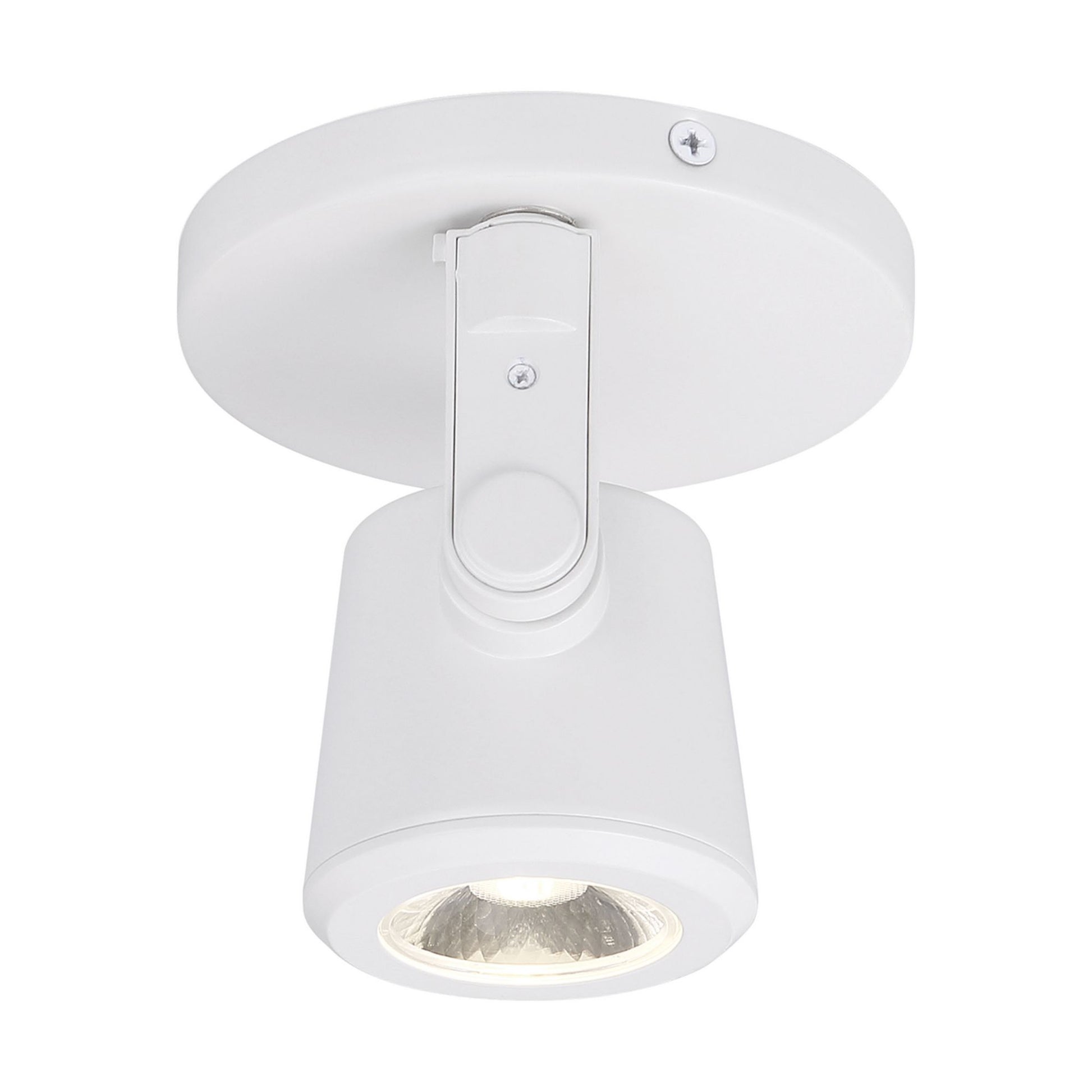 LED Tape Back Monopoint Head 12W 1000 Lumens 3000K, 36°, White - Bees Lighting