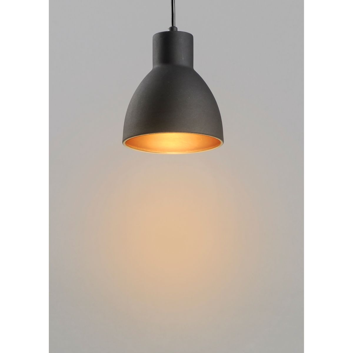 Cora 7 in. Pendant Light Black Finish - Bees Lighting