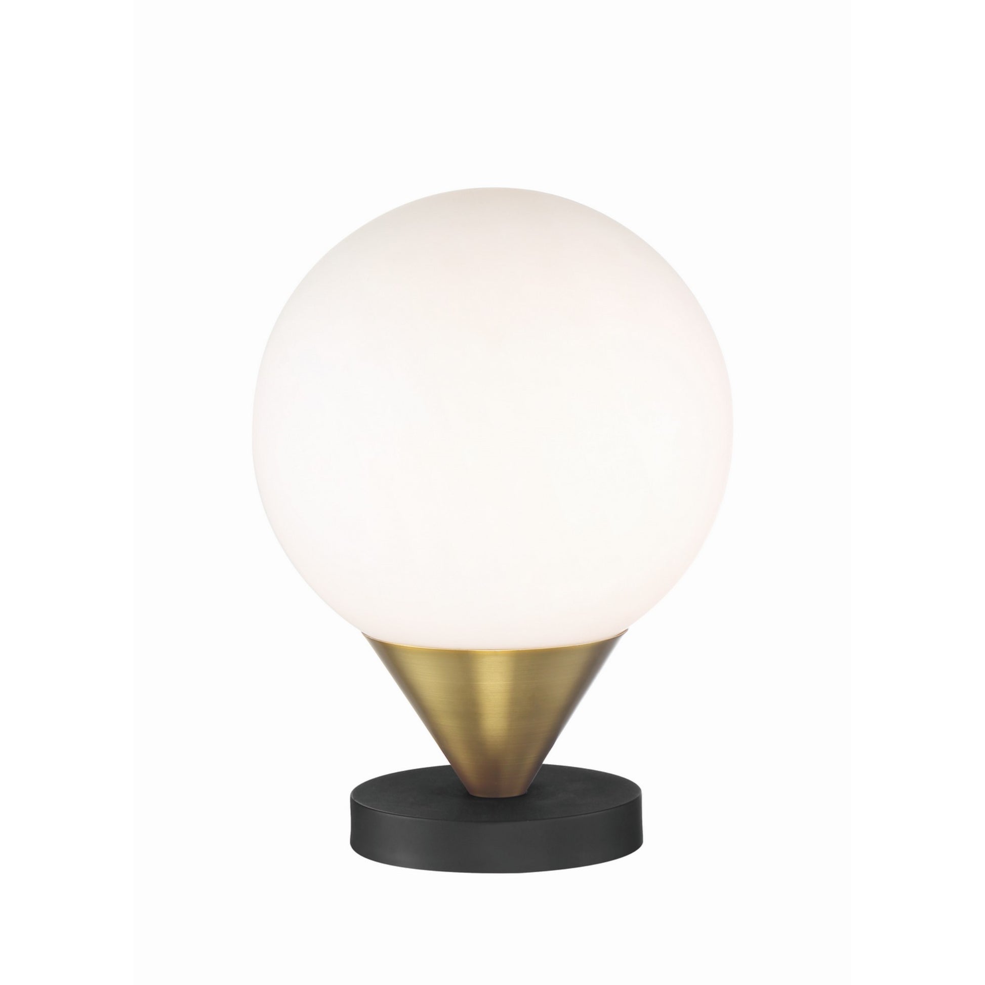 Alluria 12" Table Lamp, Weathered Black & Autumn Gold Finish - Bees Lighting