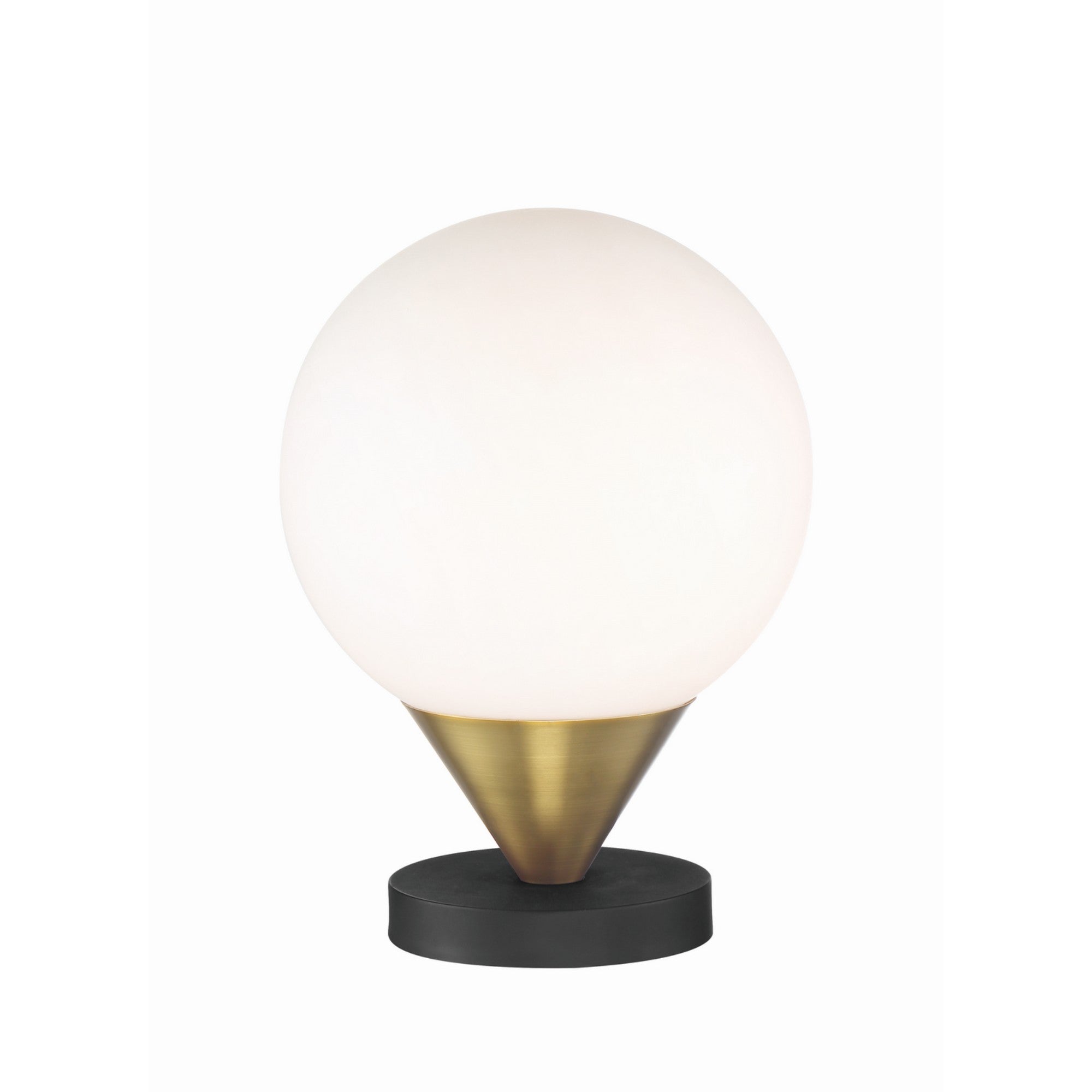 Alluria 12" Table Lamp, Weathered Black & Autumn Gold Finish - Bees Lighting