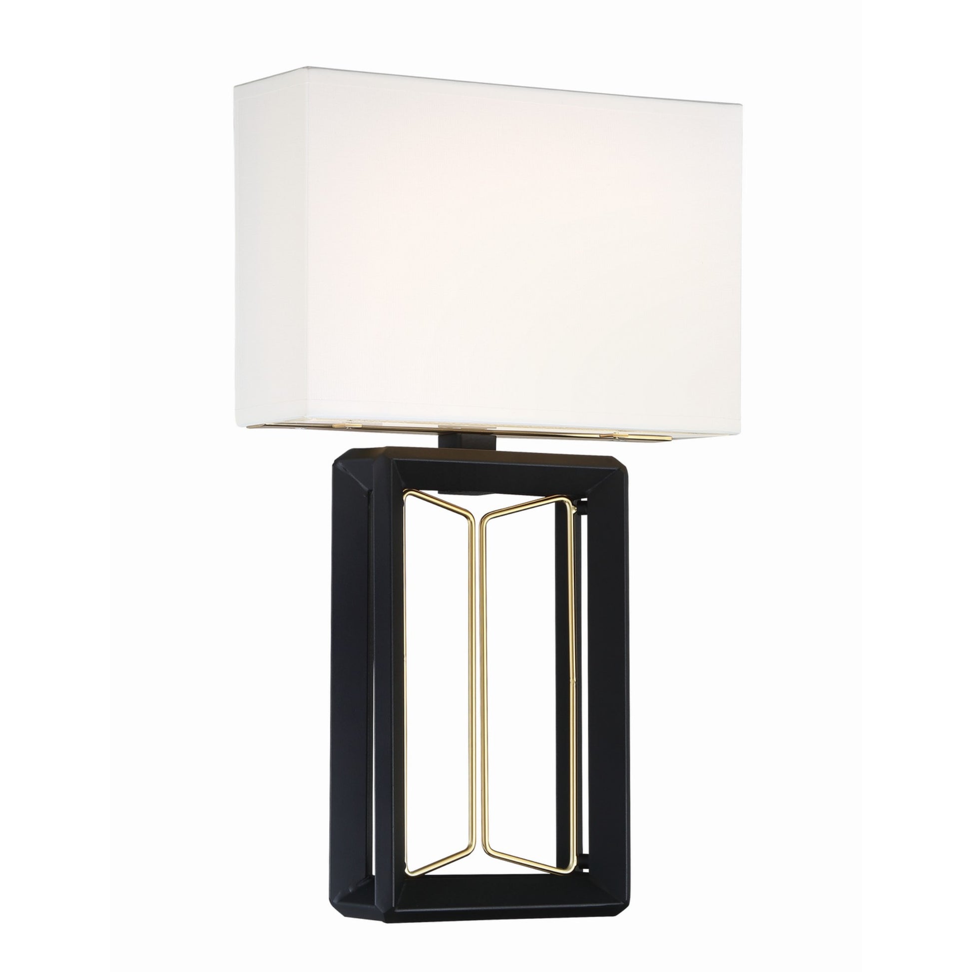 Sable Point 21" LED Wall Sconce, Sand Coal & Honey Gold Accents - Bees Lighting