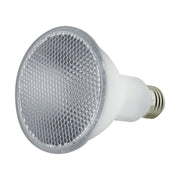 Turtle Friendly PAR30 LED Bulb, 8 Watts, 280 Lumens, 2000K, E26 Medium Base, 40° Flood, Amber Finish - Bees Lighting