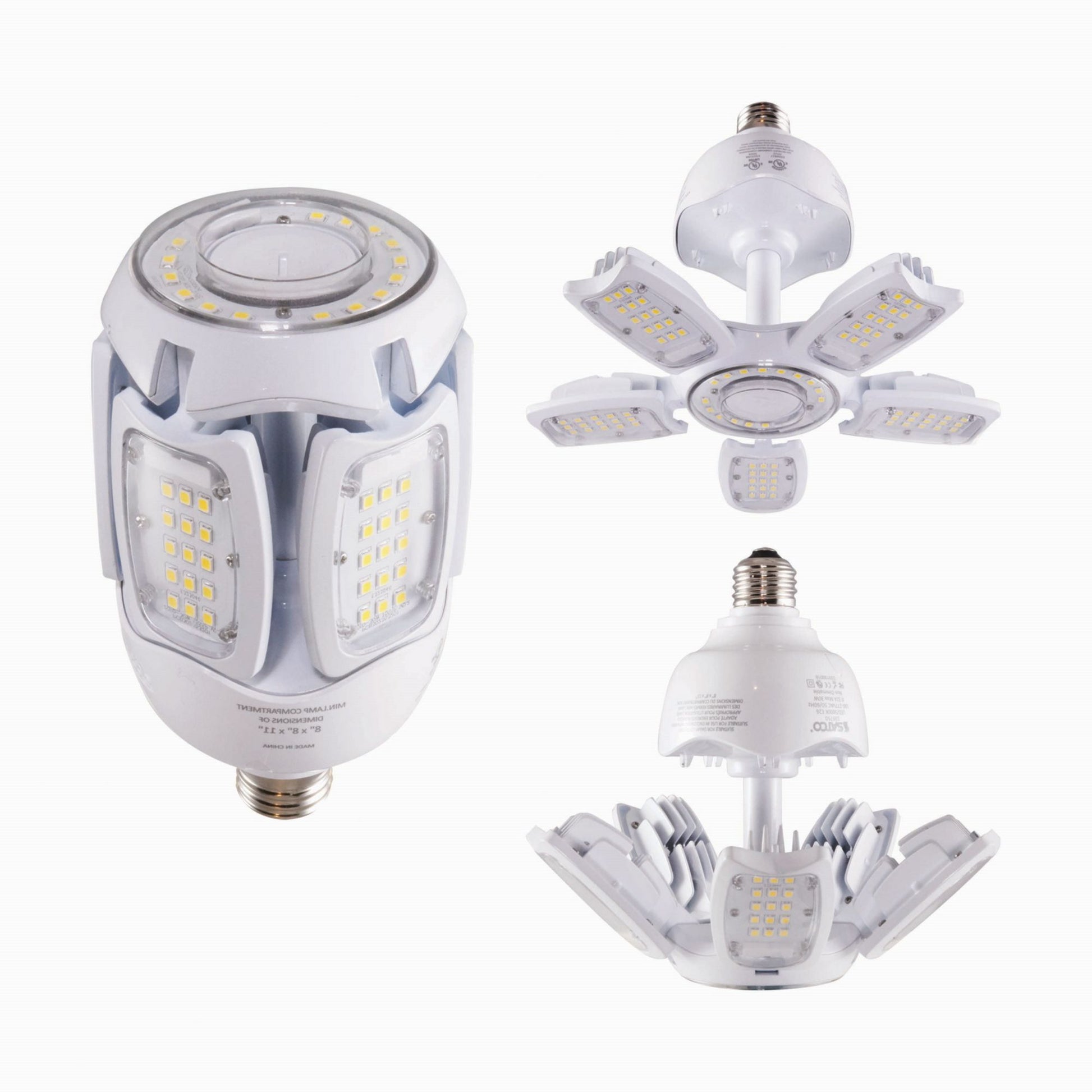 Hi-Pro Multi-Beam LED Lamp, 30 Watts, 4200 Lumens, 5000K, E26 Medium Base, 120-277V - Bees Lighting