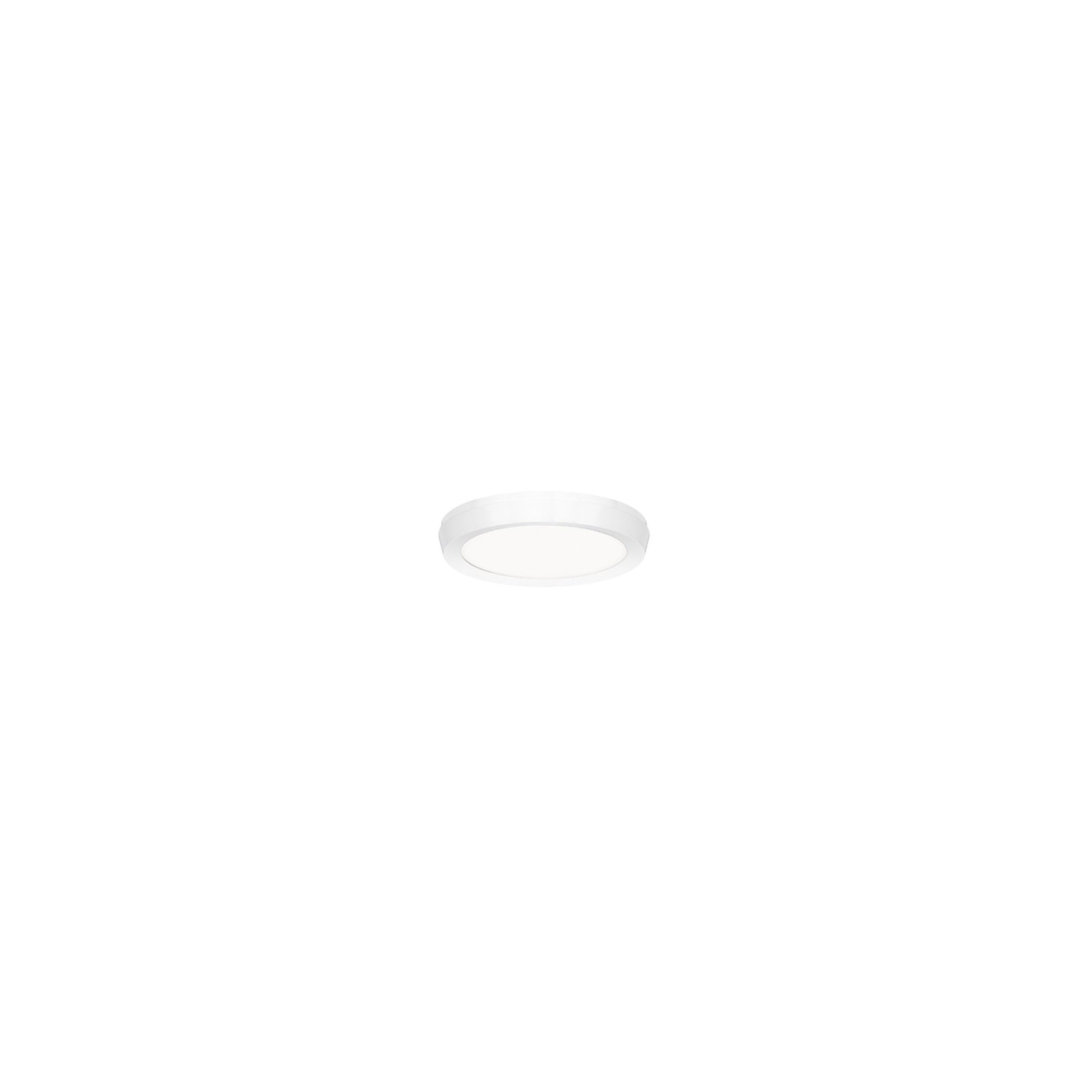 Argo 7" LED Flush Mount, 3500K, White Finish - Bees Lighting