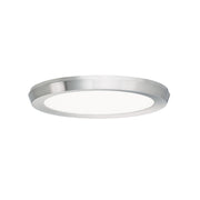 Argo 11" LED Flush Mount, 3500K, Brushed Nickel Finish - Bees Lighting
