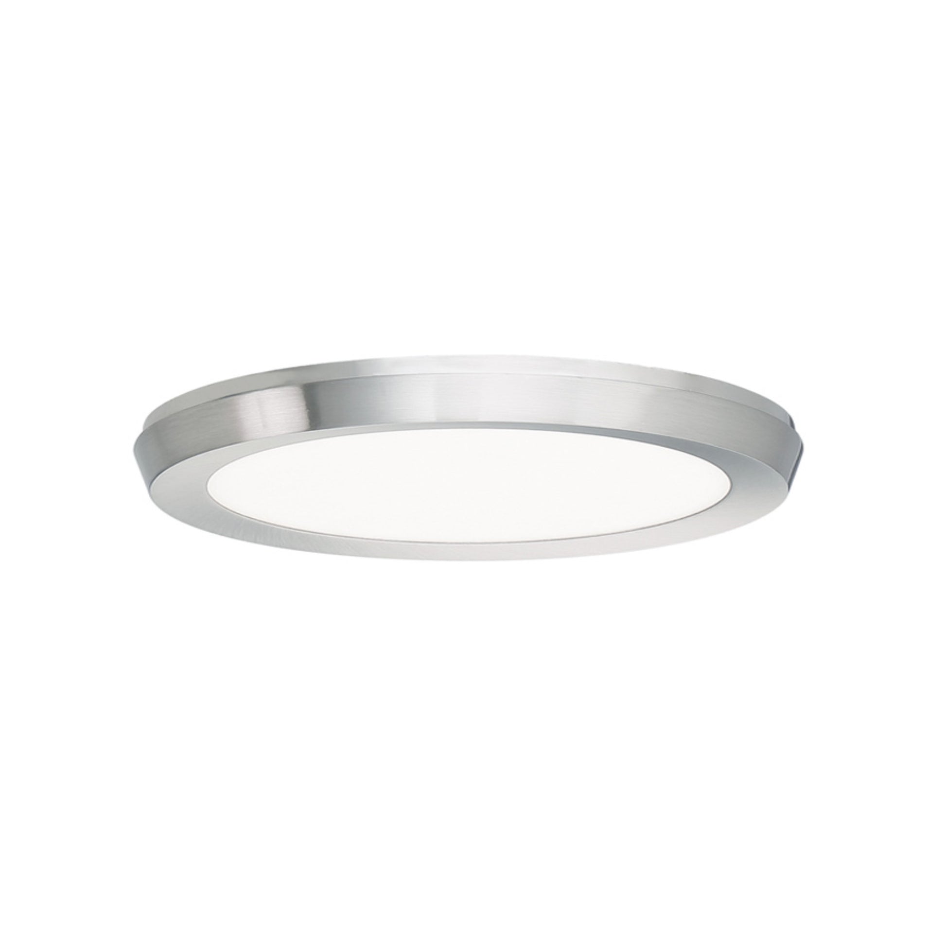 Argo 11" LED Flush Mount, 3500K, Brushed Nickel Finish - Bees Lighting