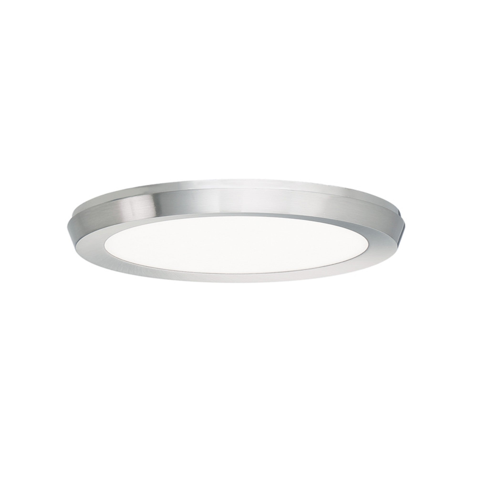 Argo 11" LED Flush Mount, 3500K, Brushed Nickel Finish - Bees Lighting
