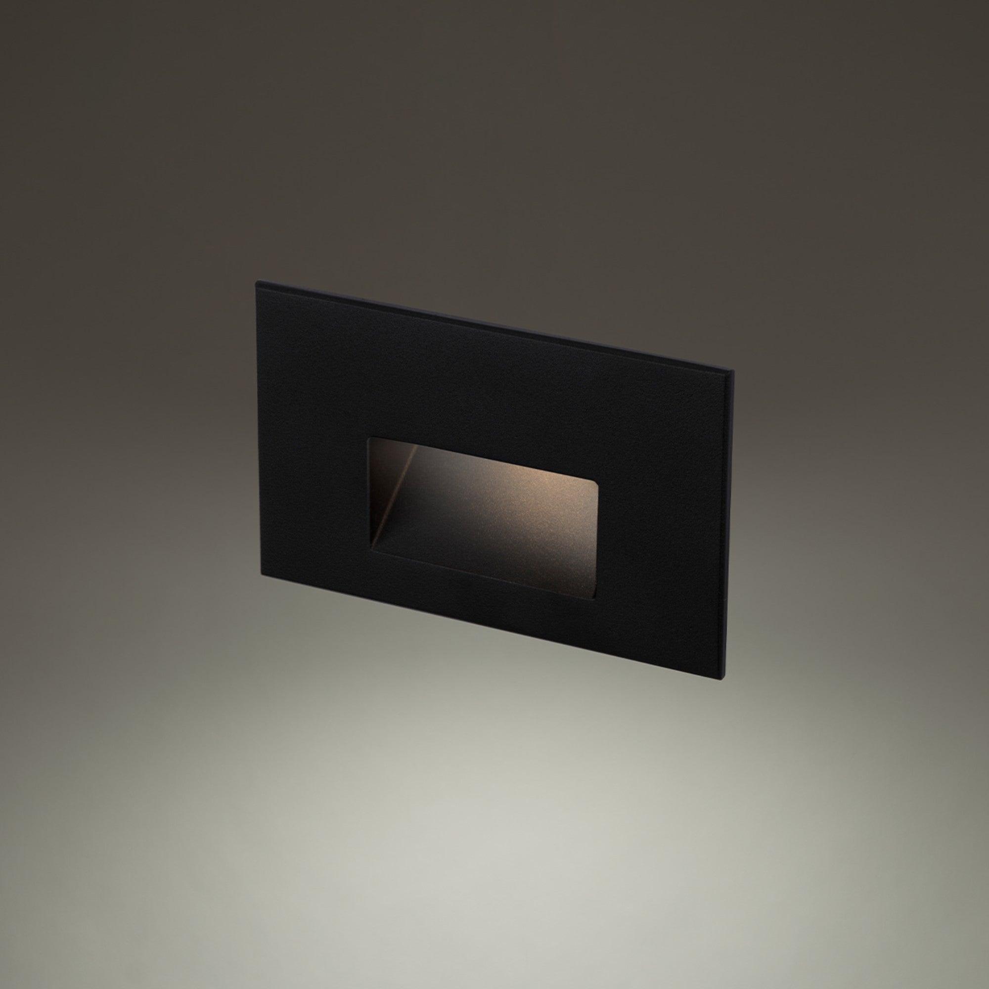 Low Profile 5" Wide LED Step Light, Black Finish - Bees Lighting