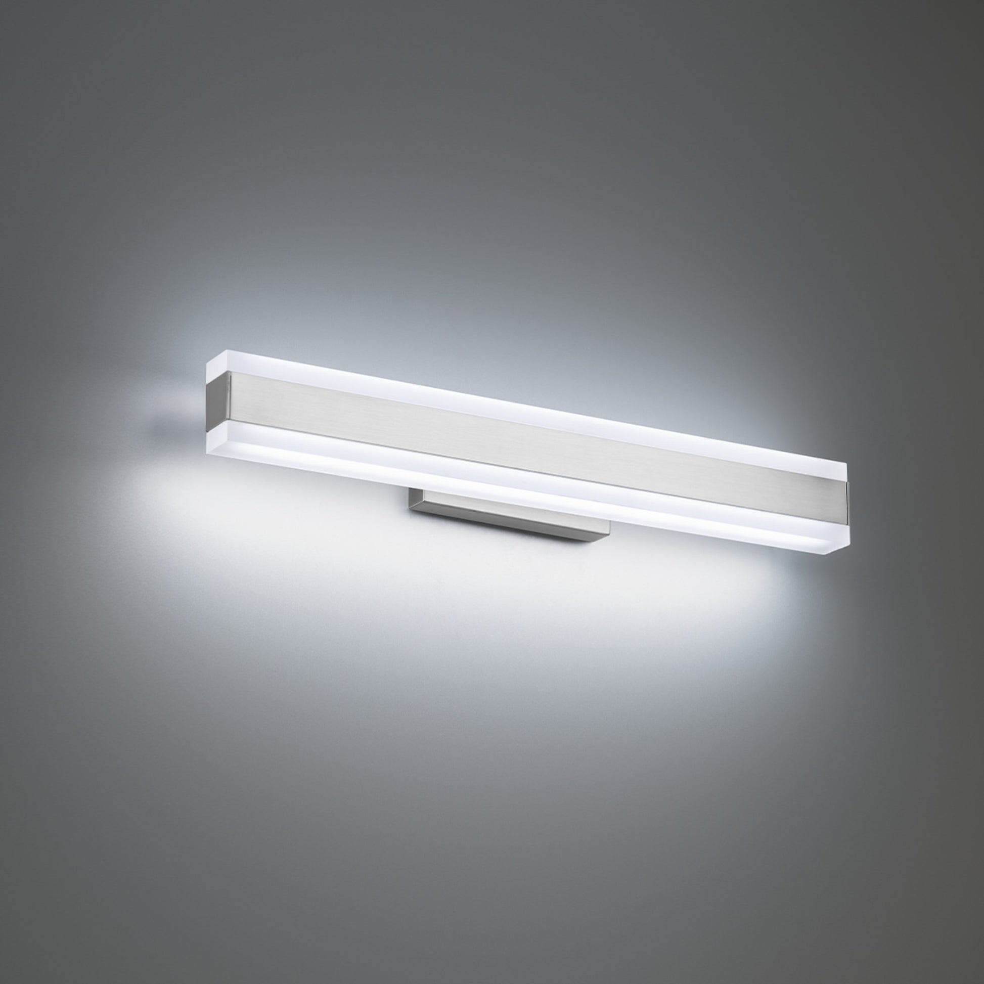 Cinch 19" LED Bath & Vanity Light, 3500K, Brushed Nickel Finish - Bees Lighting
