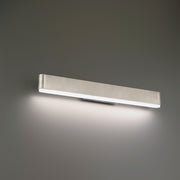 0 to 60 24" LED Bath & Vanity Light, 3000K, Brushed Nickel Finish - Bees Lighting
