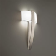 Curvana 20" LED Wall Sconce, Brushed Nickel Finish - Bees Lighting