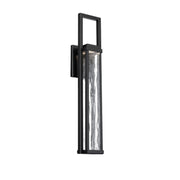 Revere 25" LED Outdoor Wall Sconce, Black Finish - Bees Lighting