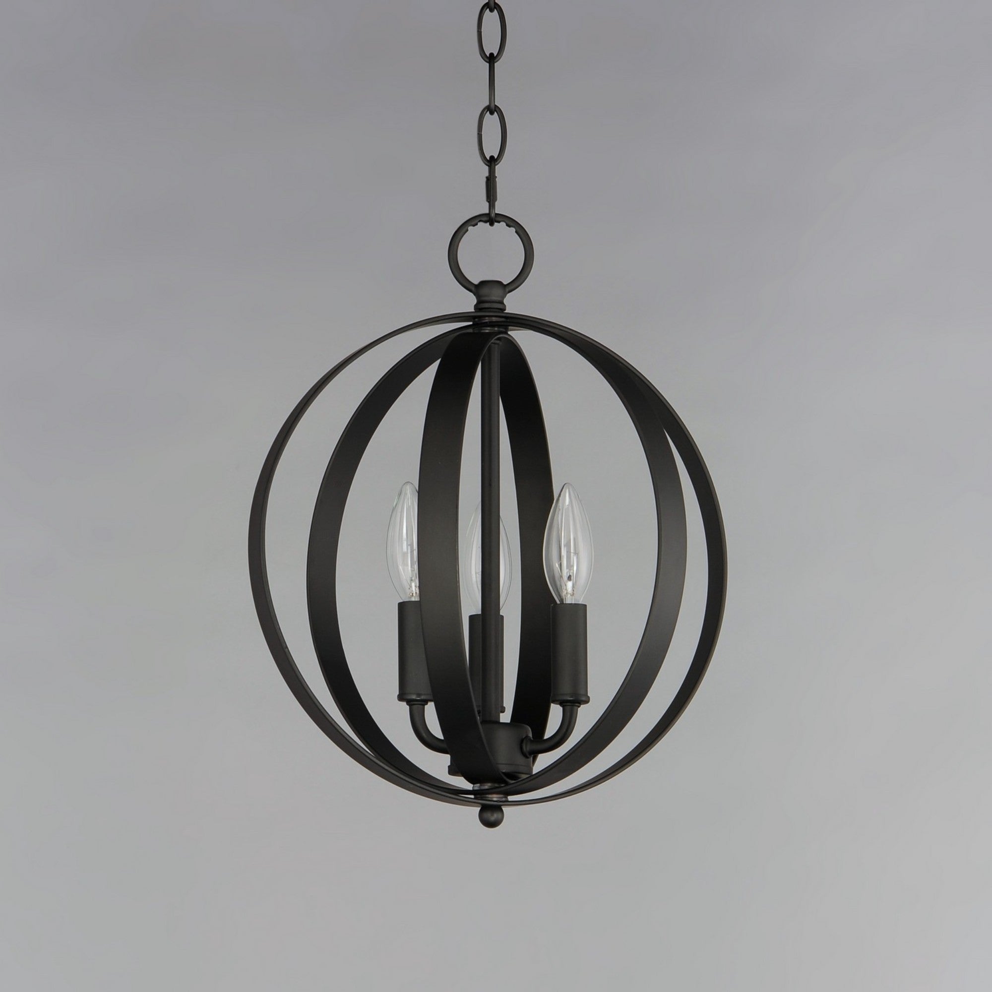 Provident 15" 3-Light Pendant, Black Finish - Bees Lighting