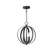 Provident 15" 3-Light Pendant, Black Finish - Bees Lighting