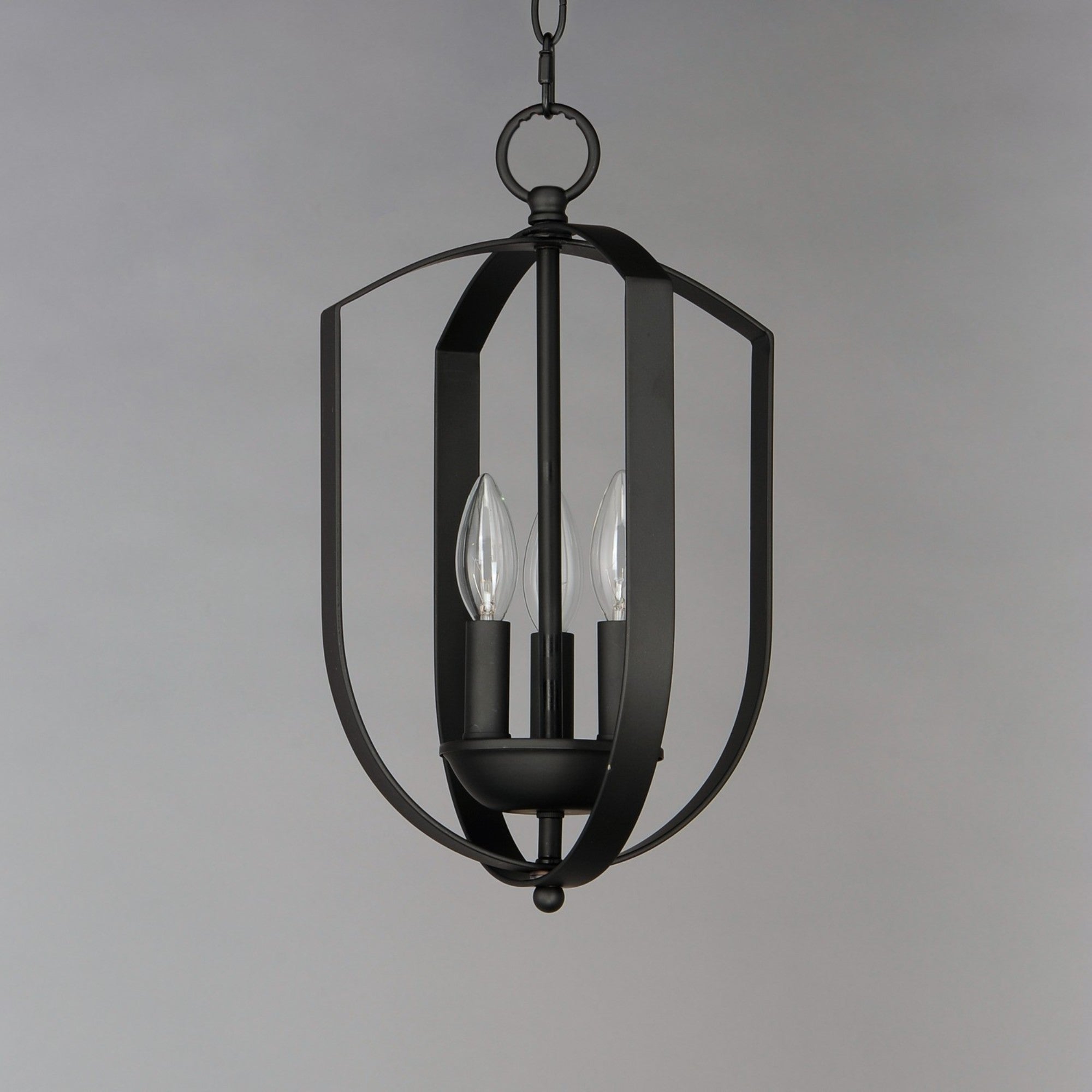 Provident 16" 3-Light Chandelier, Black Finish