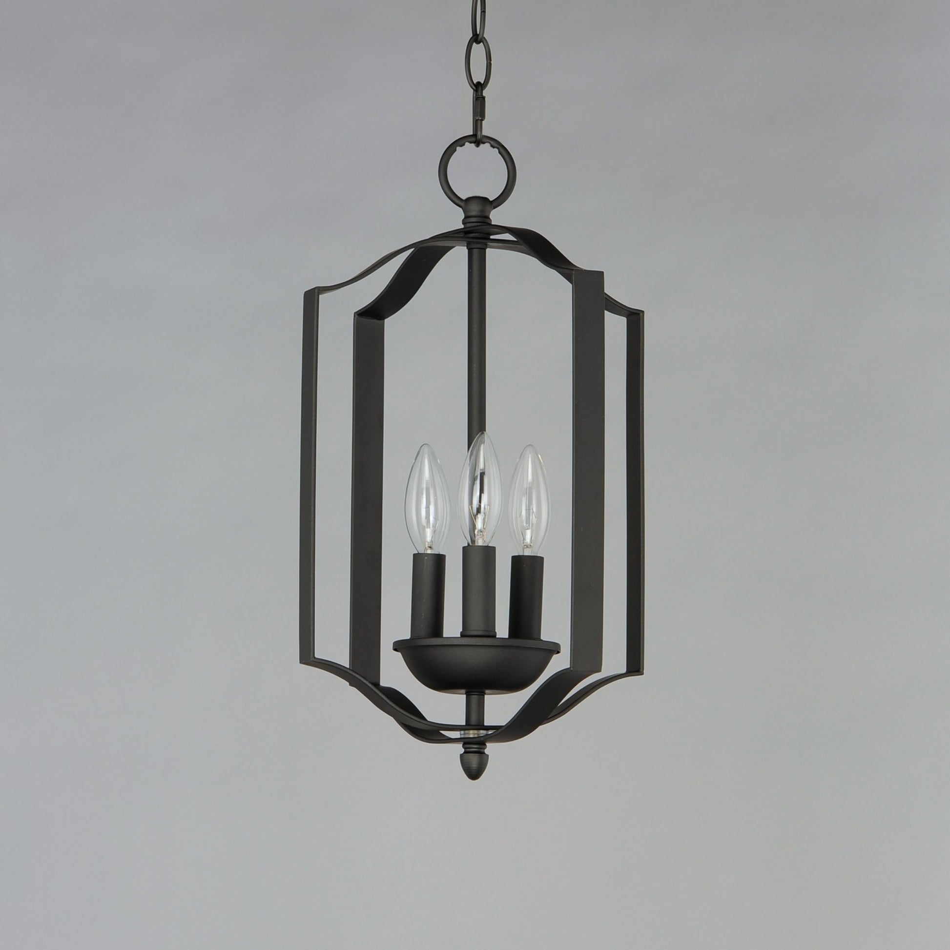 Provident 16" 3-Light Pendant, Black Finish - Bees Lighting