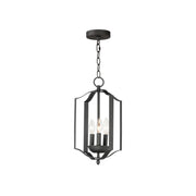 Provident 16" 3-Light Pendant, Black Finish - Bees Lighting