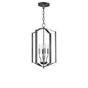 Provident 24" 4-Light Pendant, Black Finish - Bees Lighting