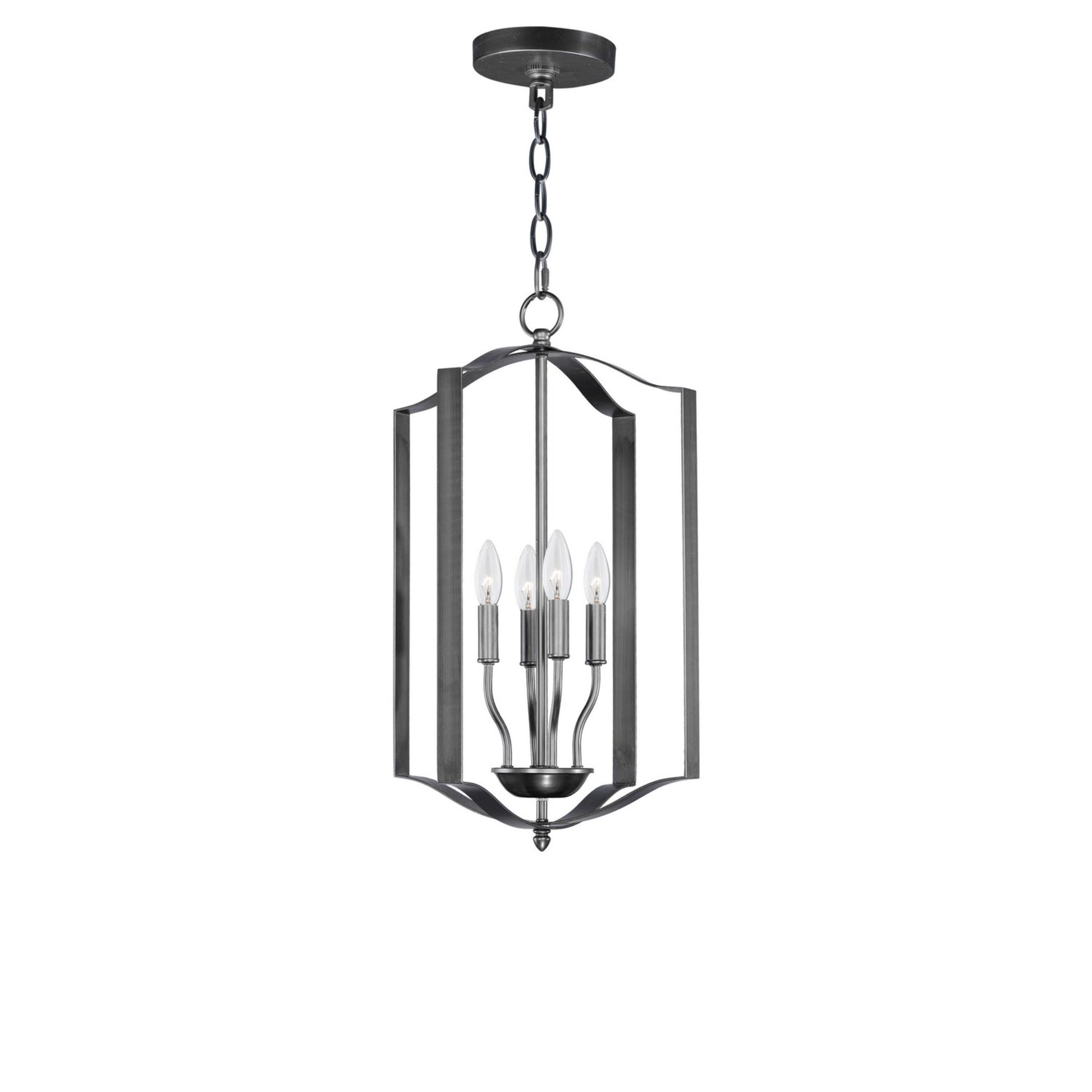 Provident 24" 4-Light Pendant, Black Finish - Bees Lighting