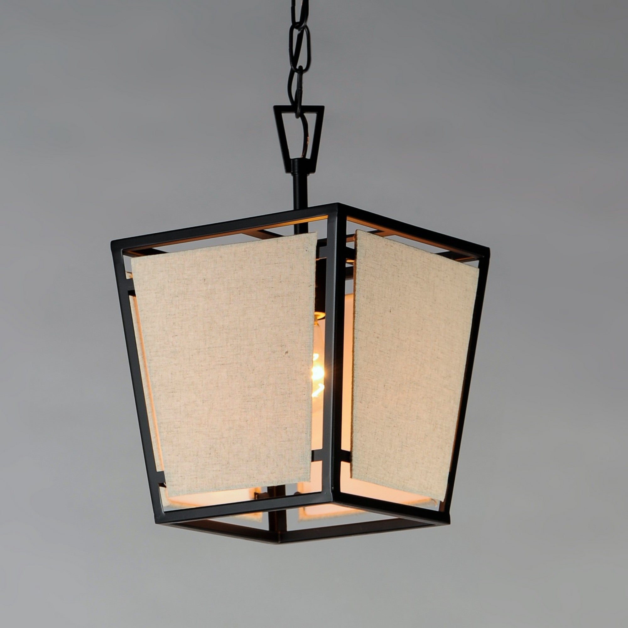 Montauk 14" Pendant, Black Finish